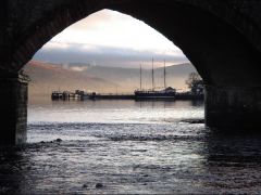 Under the bridge