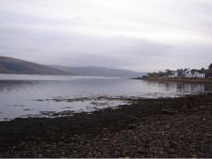 The walk home along Loch Fyne