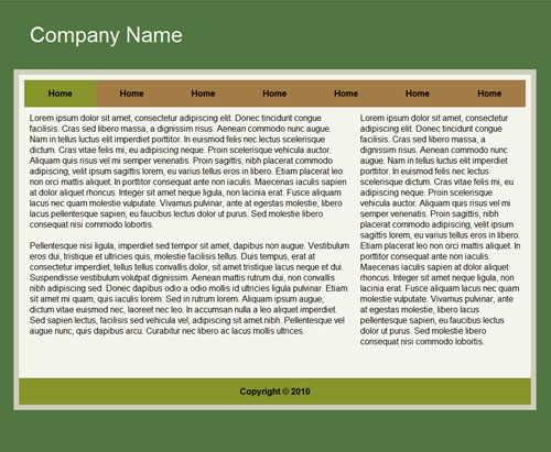 CSS Templates!